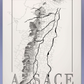 Alsace wine map