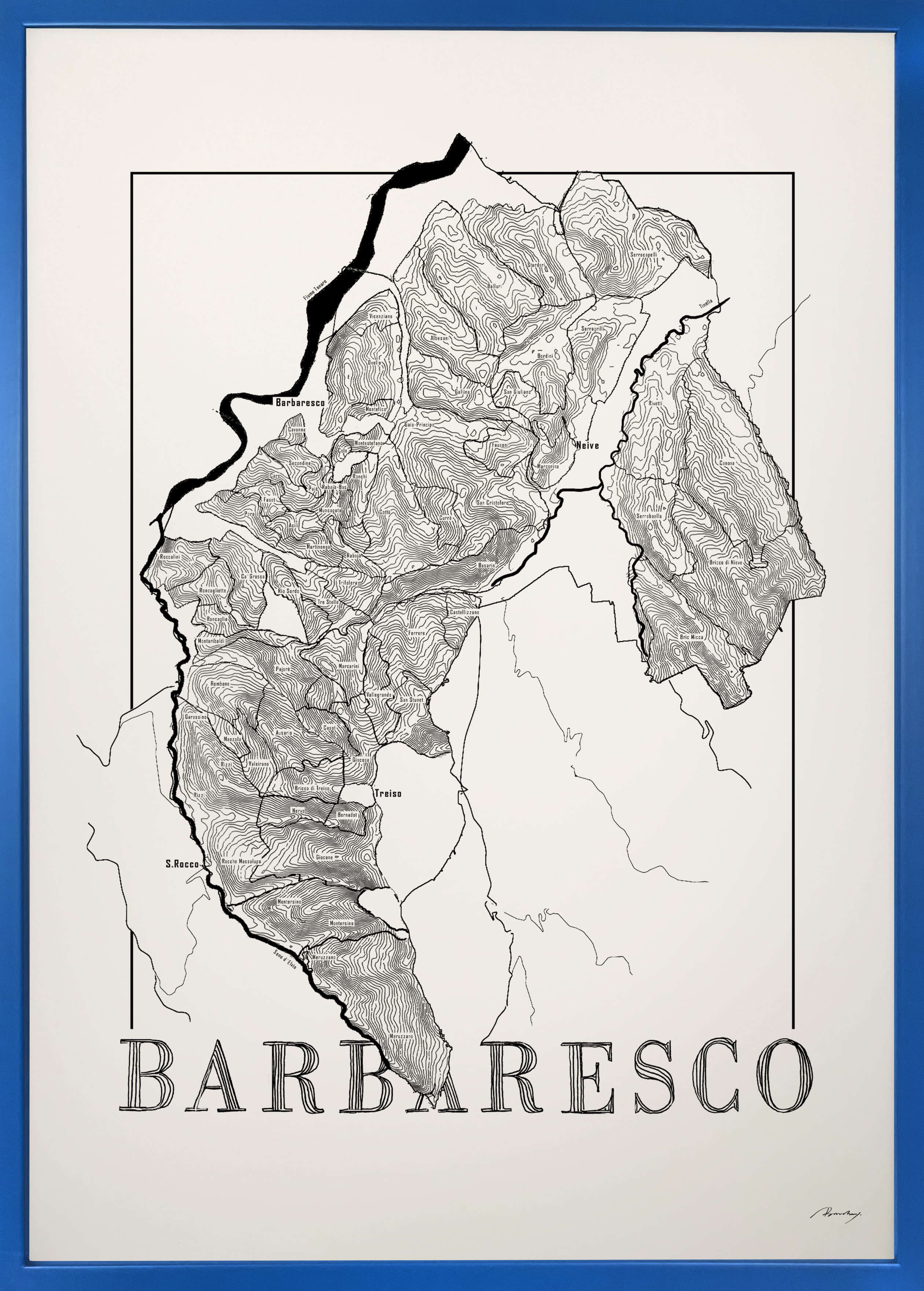 Barbaresco vinkort