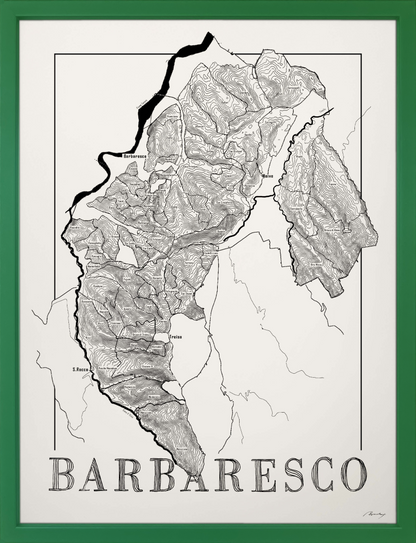 Barbaresco vinkort