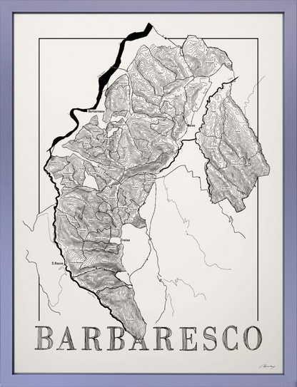 Barbaresco Weinkarte