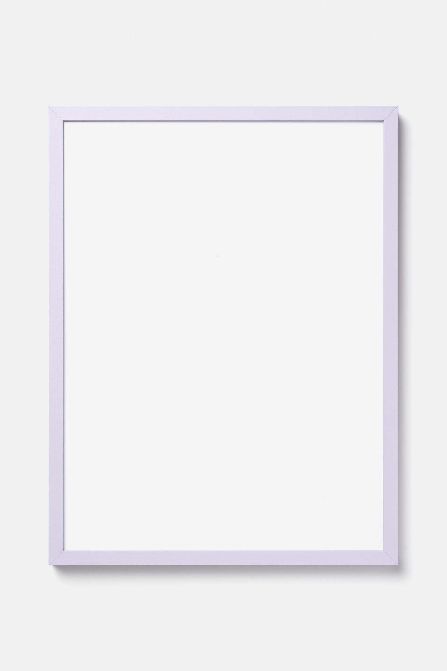 Pastel purple wood frame