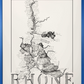 Rhône wine map