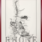 Rhône wine map