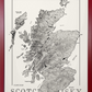 Scotch whisky map