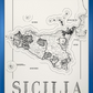 Sicilia wine map