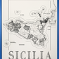 Sicilia wine map