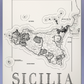 Sicilia wine map