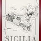 Sicilia wine map