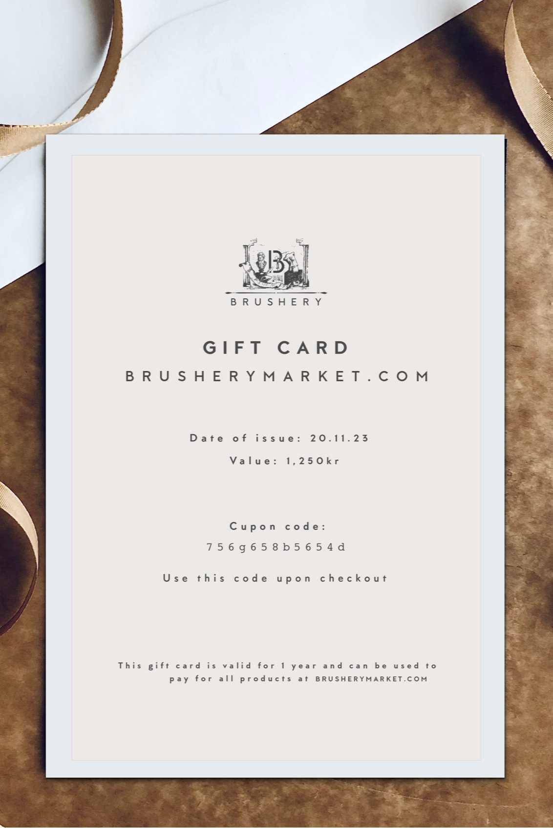 Digital Giftcard