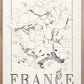 France Wine map poster. Exclusive wine map posters. Premium quality wine maps printed on environmentally friendly FSC marked paper. 