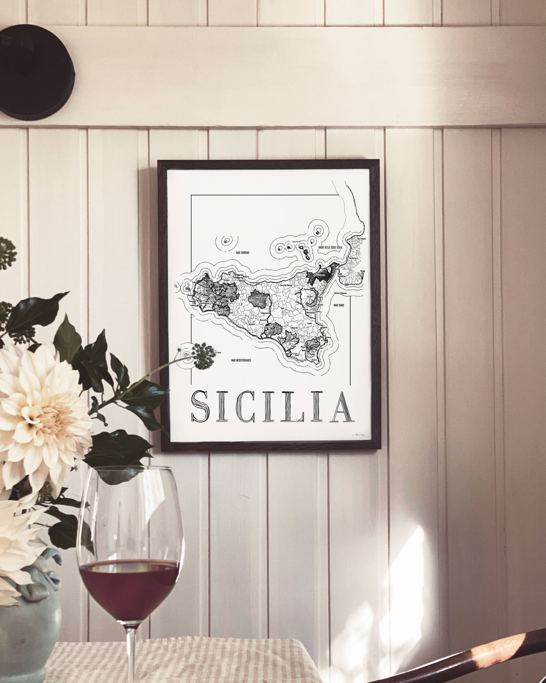 Sicilia Weinkarte