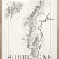 Bourgogne Weinkarte