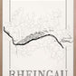 Rheingau Wine map poster. Exclusive wine map posters. Premium quality wine maps printed on environmentally friendly FSC marked paper.