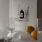 Gin & Tonic drink recipe poster. Exclusive kitchen posters. Premium quality art prints, printed on environmentally friendly FSC marked paper. 