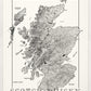 Scotch region whisky map poster. Exclusive wine map posters. Premium quality wine maps printed on environmentally friendly FSC marked paper.